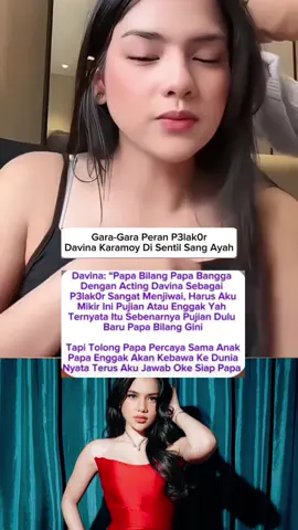 Gara gara peran pelakor Davina karamoy di sentil sang ayah 😱#viral #fyp #beritaviral #beritaviral #videoviral 