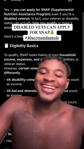 Make sure you share this video to pending vets, and vets! And remember… you’re welcome for my service!    #miltok #usarmyveteran #businessowner #disabledveteran #40acresandamule 