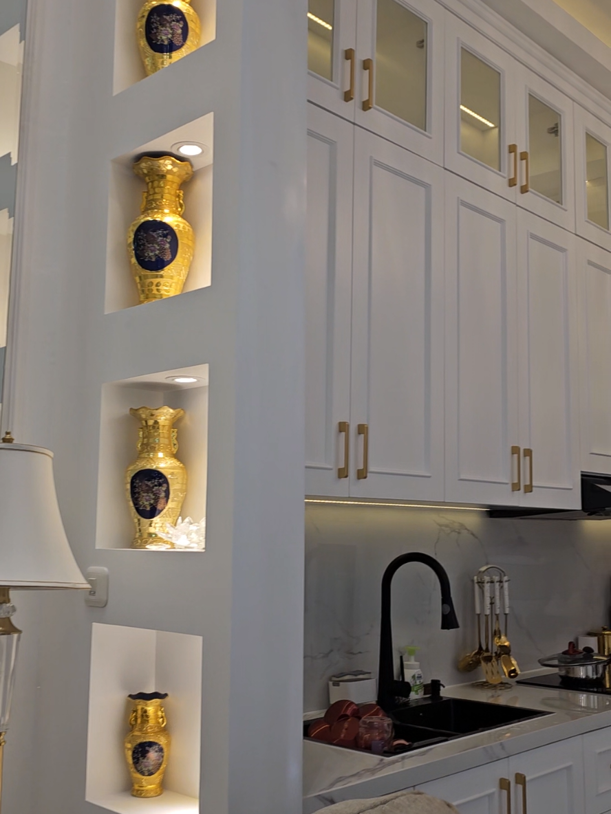 dapur american style #dapur #kitchenset #design #interiordesign 