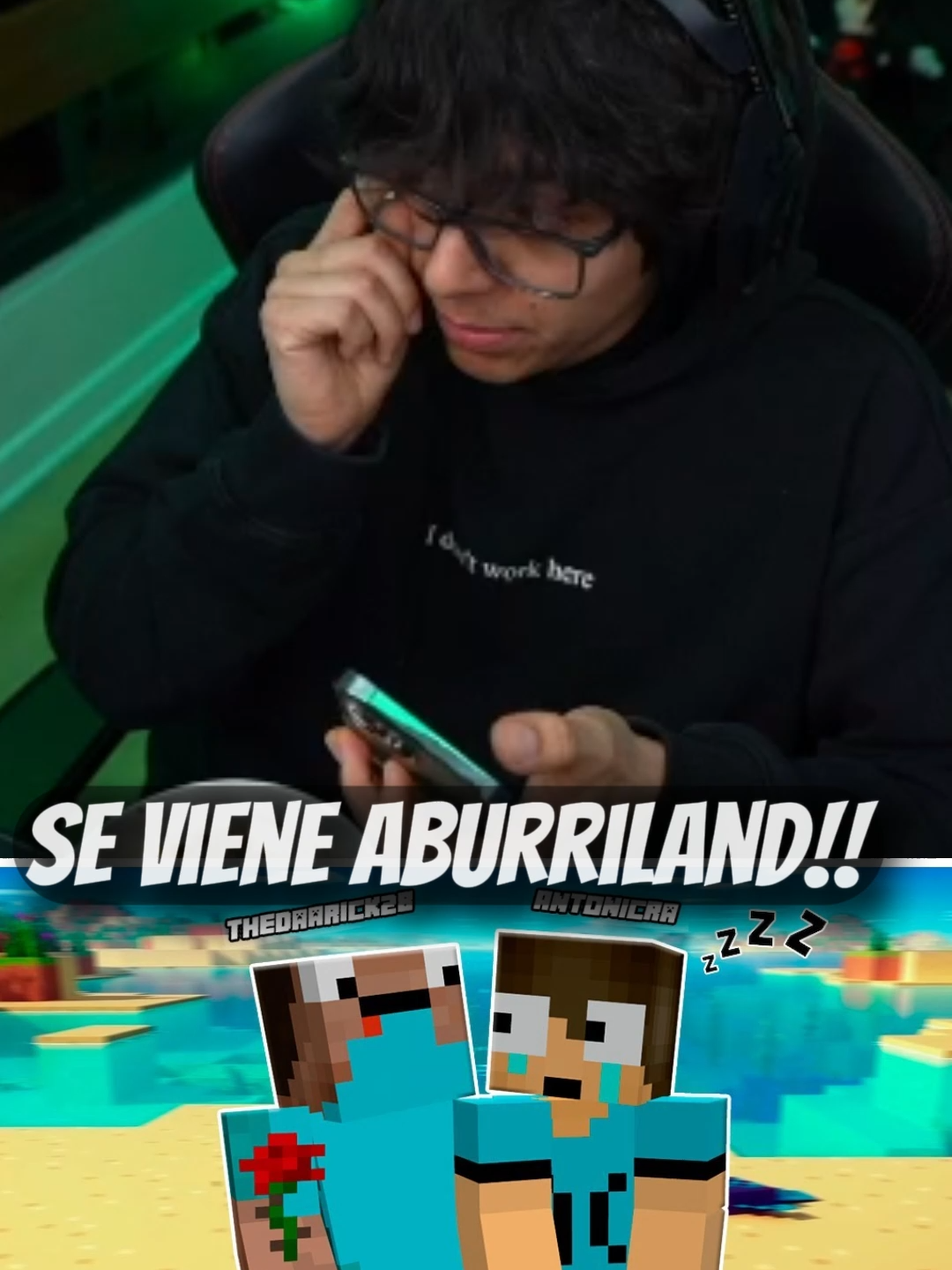 daarick anuncia aburriland harcore #daarick #foryoupage #foryou #parati #humor #foryouu #paratiiii #antoni