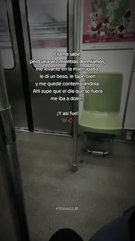 Ella no sabe pero cuando #sefue me #dolio #demasiado 🥹💔... y sigo así, cada vez #mas #peor 🥀
