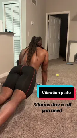 The perfect upper body workout! #vibration #plate #homeworkout 