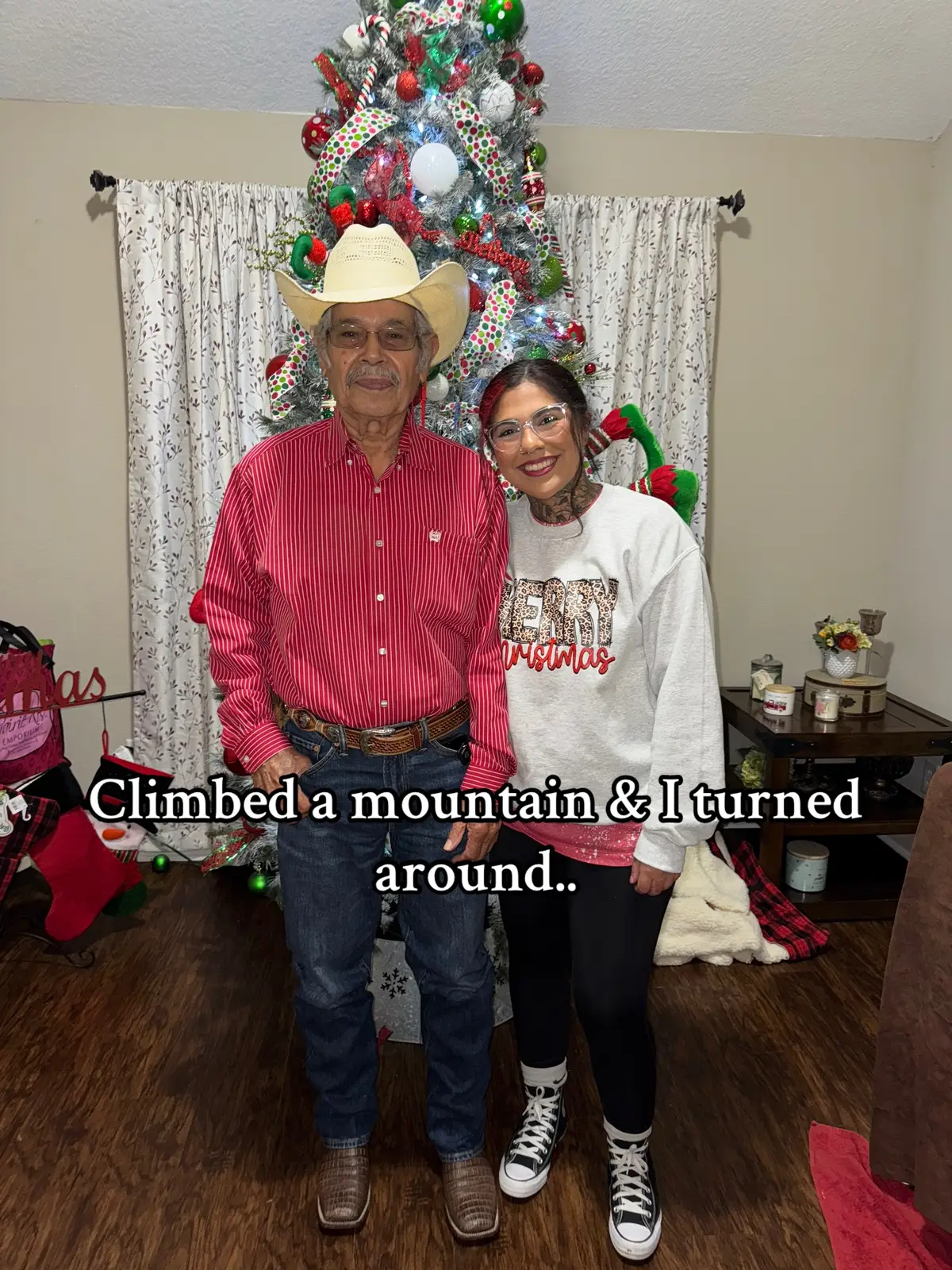 Helped make me the woman I am today. 🤍 #grandpa #granddaughter #family 