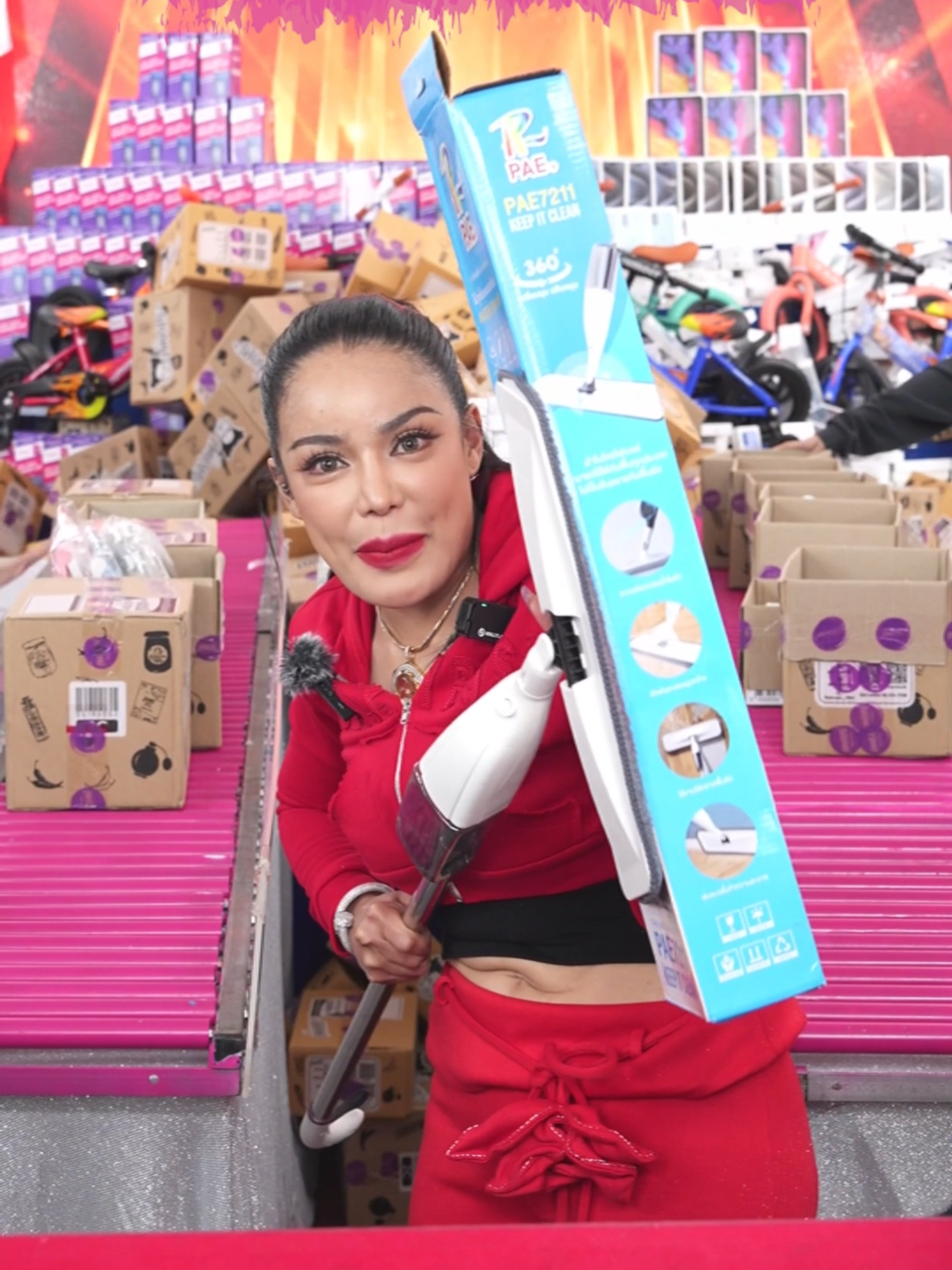 ไม้ถูพื้นสเปรย์ #พิมรี่พายขายทุกอย่าง