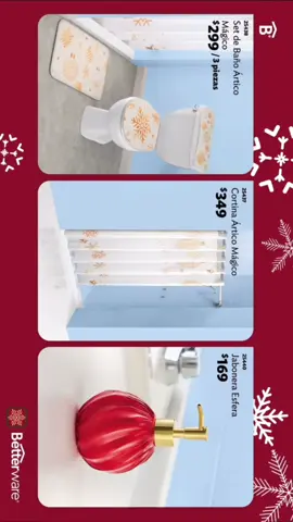 Convierte tu baño en nabidad con B de @Betterware México 🤗🍀#mexico #guatemala #colombia #perú #ecuador 