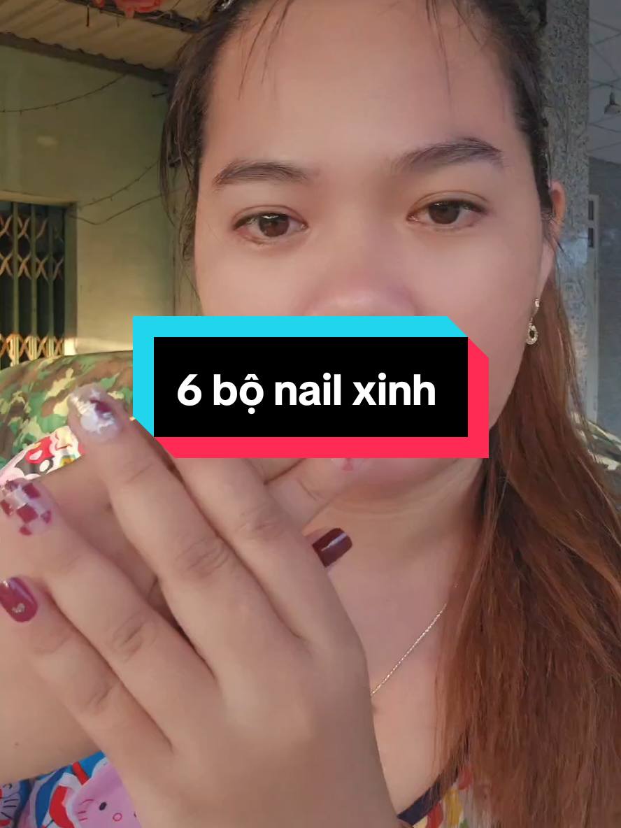 combo 6 bộ nail xinh #huyentran #nailxinh #nailxinhmoingay #nailxinhtaydep #nail 