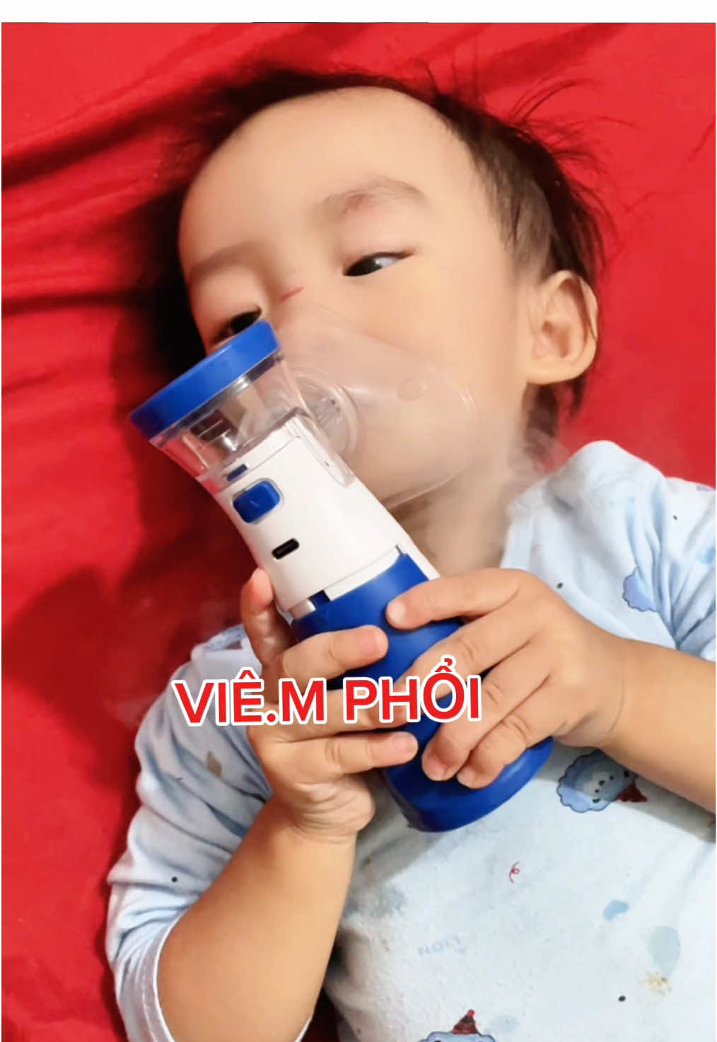 Chiếc máy xông cầm tay nhỏ gọn nhưng cực kỳ hiệu quả #maykhidungcamtay #maykhidungmini #maykhidung #maykhidungchobe 