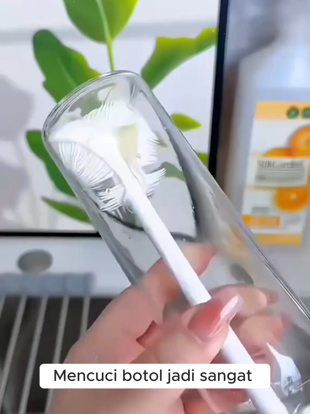sikat pembersih botol atau alat pembersih botol silikon  #rekomendasi #tiktokshop #fyp #tiktok #sikatpembersihbotol #alatpembersihbotol