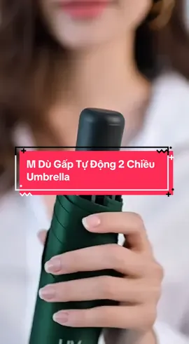 ICON Dù Gấp Tự Động 2 Chiều 8 24 Xương UV Sunscreen Automatic Umbrella Retractable Folding Umbrella #herius #dugapgon #ôchenắng 