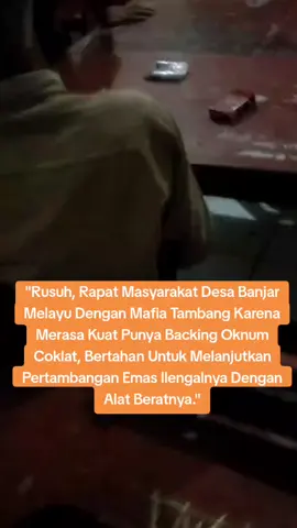 Warga Tolak Keras Keberadaan PETI di Desa Banjar Malayu WARTAPOLRI COM. MADINA- PANYABUNGAN Masyarakat Desa Banjar Malayu, Tokoh dan kelurga Besar Banjar Malayu menolak keras keberadaan PETI di permukiman warga, di dusun Pining Sundari, Kecamatan Batang Natal, kabupaten Mandailing Natal Sumatra Utara, Senin (20/10/2025) rapat di ruangan MDA dusun 2 kampung baru Desa Banjar Malayu.  Saat tim WARTAPOLRI COM NASIONAL konfirmasi kades Desa Banjar malayu : Imanuddin Nasution memaparkan ke wartawan Wartapolri bahwa hasil musyawarah masyarakat dan tokoh masyarakat Desa Banjar Malayu, menolak keras keberadaan PETI di permukiman Desa Banjar Malayu, dengan alasan masyarakat lebih banyak mudharat dari pada manfaat buat masyarakat miskin. Masyarakat khawatir menimbulkan korban jiwa nantinya, terjadi longsor, Banjir, atau anak-anak terjerumus stay jatuh ke lobang PETI pesan salah satu masyarakat ketika dikonfirmasi melalui no Watshap pribadi bermarga Nasution yang tidak mau disebut namanya. Salah satu kelurga pemain PETI ketika dikonfirmasi diketahui Bahamas tujuan mereka main PETI di Desa Banjar malayu untuk membuka pekerjaan baru, namun masyarakat dan ketua lorong menolak keras PETI di Desa Banjar malayu yang lebih banyak merugikan dari pasangan manfaatnya pungkasnya. 