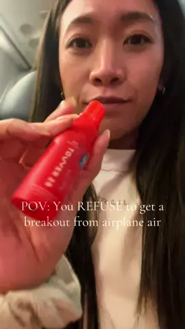 I use hypochlorous acid at home all the time, but I also will not travel without hypochlorous spray and hand sani! No bad germs/bacteria please 😅 last thing I need is a big breakout or a cold when I get back to work tomorrow lol @Tower 28 Beauty #hypochlorousacidspray #travelhacks #acneproneskin #acnehacks #travelskincare 