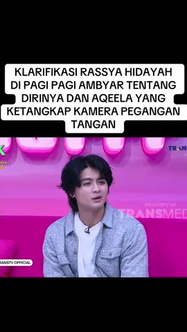 KLARIFIKASI RASSYA HIDAYAH DJ PAGI PAGI AMBYAR TENTANG DIRINYA DAN AQEELA YANG KETANGKAP KAMERA PEGANGAN TANGAN #rassyahidayah #aqeelacalista #fyp #viral