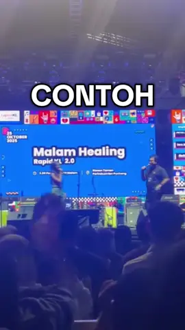 Dah lama tak kacau Malis atas pentas.