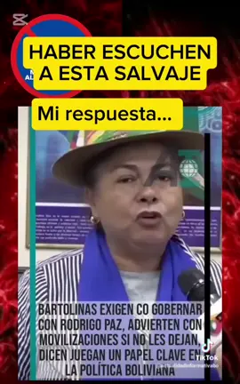 Estas tipos y tipas ya dan hasta dolor de cabeza, jamás lo hicieron por los pobres, jamás lo hicieron por Bolivia. Han sometido a sus bases, han encontrado una forma de vida para enriquecerse y ahora, para colmo, amenazan. Veremos quiénes saldrán a las calles para defender el proceso democrático, aunque sé que la democracia está hecha de buenas intenciones, pero... Algo es algo. #axelelsolitariodelsilencio #cojudezasdebolivia #amigos #seguidores #Siguiendo 
