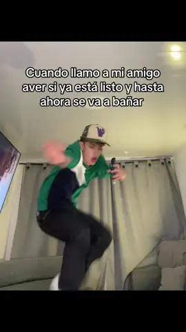 Que parcero tan impuntual #fyp #parcero #bañarse #salir #humor 