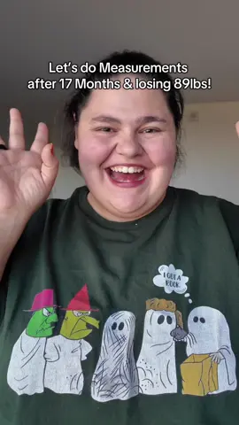 Let’s do measurements after 17 months and losing 89lbs! #theloseitlog #WLJourney #HealthJourney #measurements #nonscalevictory 