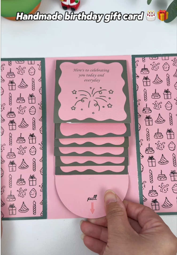 This isn't just a card... it's the birthday card that wowS!ITurn and ordinary gift card into the moment they'll never forget.Handmade, unique, and ready to surprise the ones you love most. Don't wait - this is a handmade item and holiday orders go fast! get it now and have it ready to go for a special Christmas gift.#ChristmasGiftldeas#GiftCardHolderH#HandmadeChristmas#christmas #tiktokshop #gifts #merrychrisetmas#fyp#tiktok #birthday #birthdaygift 