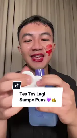 Replying to @MaharajaSP tes terus sampe kalian puas! 💜🫵👑✨ #kerajaanglowing #promomakangajian #skincare #belilokal #FinallyFoundYou 