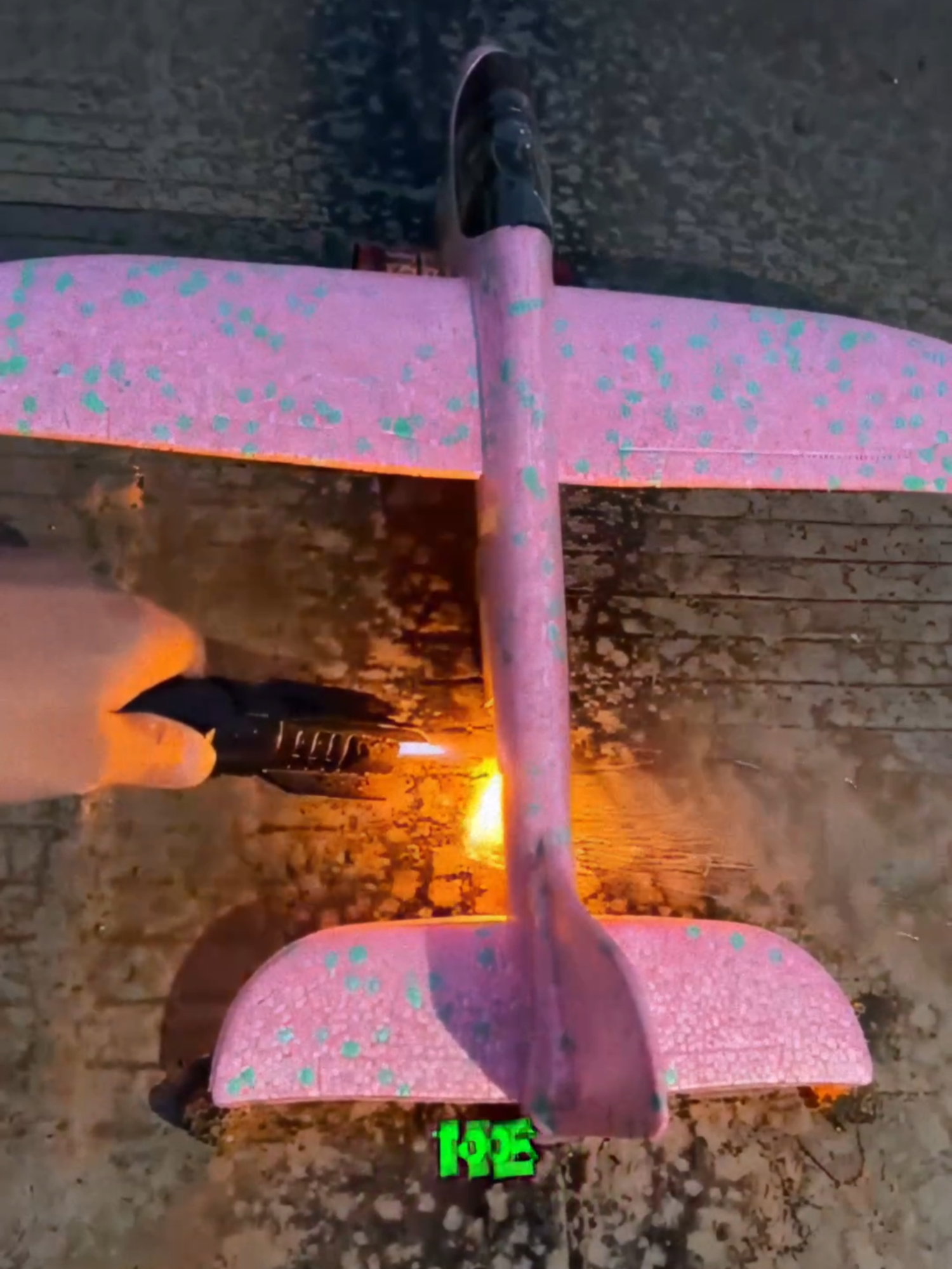 He Strapped a Firework to a Plane! 🎆 A man fulfills his dream by attaching a firework to a toy plane, but his flight plan ends in a fiery explosion because he never planned how to land it.