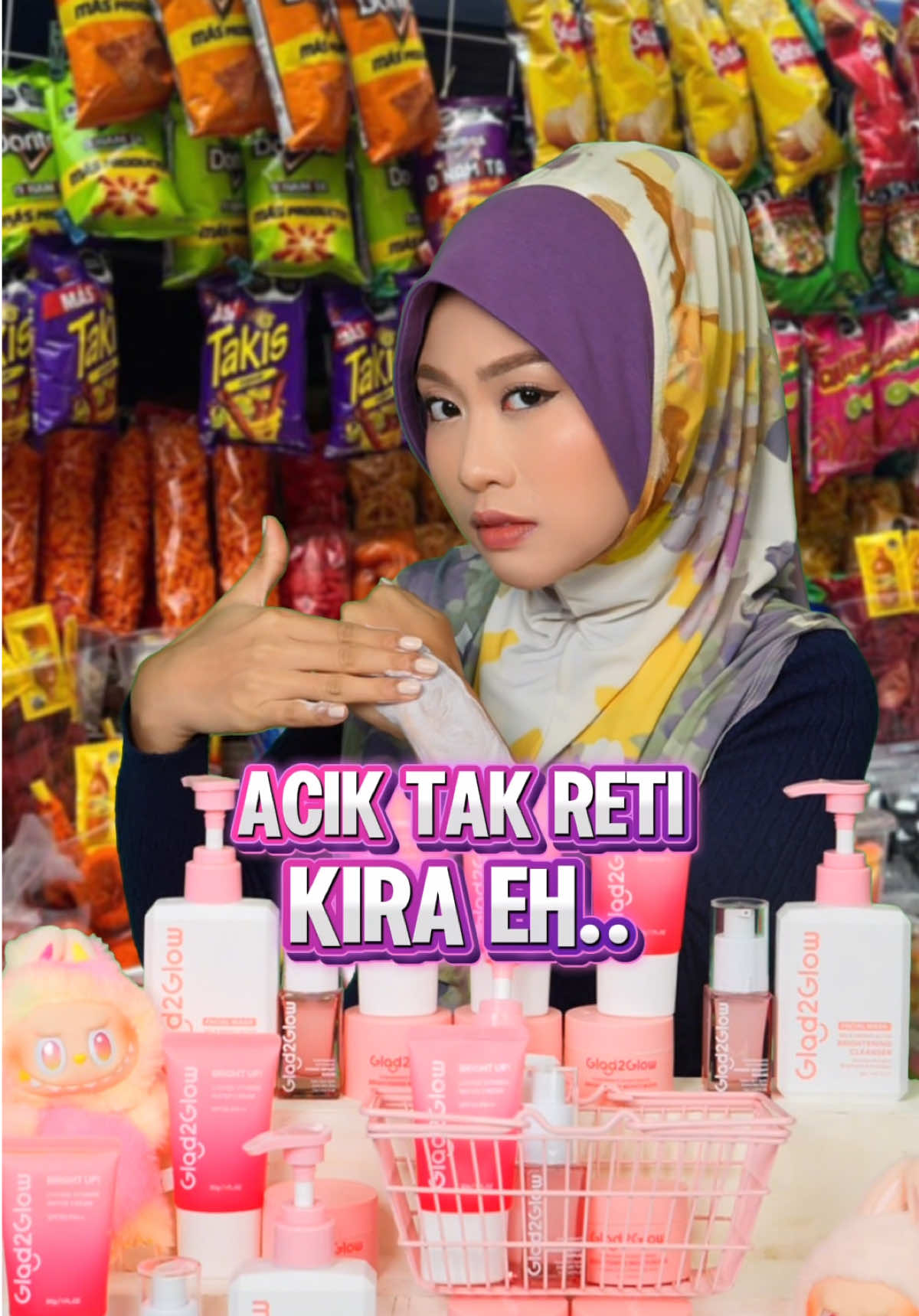 The glow routine made simple 🌟 4 steps to brighter, smoother skin 💗 #Glad2Glow #glad2glowmalaysia #fyp #skincareviral 