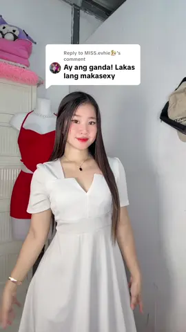 Replying to @MISS.evhie👱🏻‍♀️ yes sissy ganda talaga ng dress na to’😍🫰🏻 #casualdress #dress #whitedress #graduationdress 