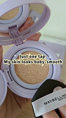 New Maybelline Baby Cushion gives that pore-blurring, lightweight matte finish — and it feels so comfy on skin 💗 #MaybellineMY #MaybellineBabyCushion #BabySmoothSkin #FlawlessFinish #MakeupThatCares 