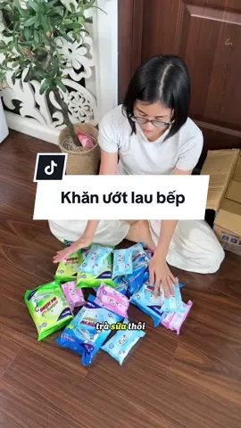 Khăn ướt lau bếp vừa sạch vừa tiện #khanuotlaubep #khanlaubepdanang #khanuotlaubepdanang #review #hienngangreview✅ 