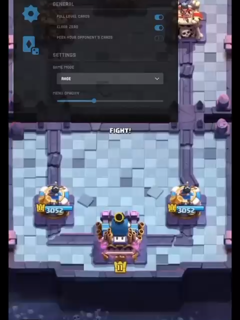 They said it’s impossible… so I made it real 😏⚔️ #clashroyale #hack #fyp