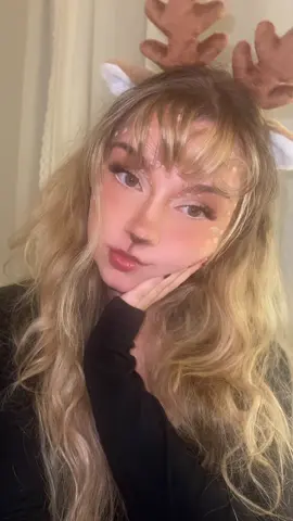 hii hii #deer #deermakeup #halloweenmakeup #fyp #foryoupage 