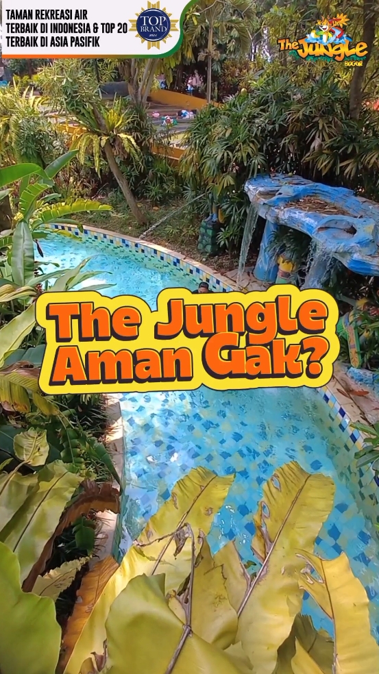TETAP BERMAIN AIR DENGAN AMAN YAH, JUNGLERS 🤩✨️ Info lengkap bisa kamu cek di postingan feed atau langsung ke website www.thejungleadventure.com 🔔‼️ Khusus yang liburan hari Jum'at, ada promo Jurasik, hanya 99rb ber-tiga, pembelian langsung di loket tiket ya. Dan bisa jumatan juga di The Jungle lho 📢‼️ #fup #thejungleaman #thejunglebogor #waterpark #mainairyuk #familyday #bestiegoals #quaitytime #healing #bogor #bakrieland_group #berkaryamembangunnegeri