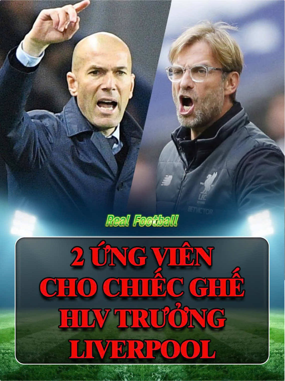 Zinedine Zidane và Jurgen Klopp và 2 ứng viên sáng giá nhất để thay thế chiếc ghế HLV trưởng Liverpool từ Arne Slot #bongda #liverpool #zidane #klopp 