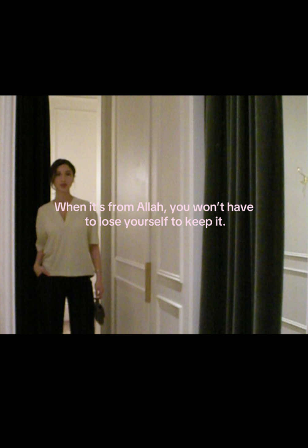 When it’s from Allah, you won’t have to lose yourself to keep it.#yoursign 