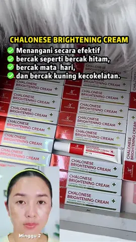 Kandungan alaminya bantu atasi permasalahan kulit dengan lebih cepat!🥰#glowingskincare #GlowAllDay #GlowingSkin #BrightSkin #Brightening #NaturalGlow #brighteningcream #rekomendasiskincare #creampencerah #chalonesecreamwhiteningandfreckleremoval #naturallook #cantiknatural #foryourbeauty #bpomdanhalal✅ #paydaysale #promogajian #GlowUp