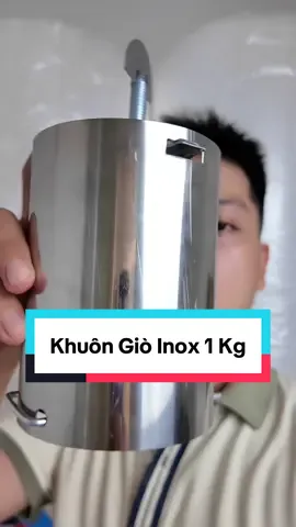 Khuôn làm giò xào, giỏ thủ inox loại 1 Kg #tiendeno #khuonlamgioxao #khuonlamgioinox #khuonlamgiothu #khuongioinox 