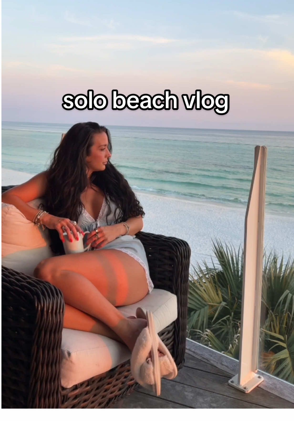 solo beach day in seaside #30a #Vlog