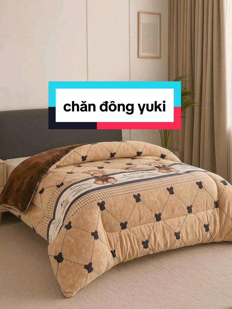 Tinh tế trong từng sợi lông, êm ái trong từng phút nghỉ ngơi ✨ Chăn Yuki – biểu tượng của sự sang trọng và thoải mái. Kích thước 2m x 2m2, nặng 3kg, chất liệu cao cấp, bền đẹp vượt thời gian. Yuki – đẳng cấp đến từ sự mềm mại.”#xuhuong #lenxuhuong_tiktok #TikTokAwardsVN #chanyuki #chanlongcuu 