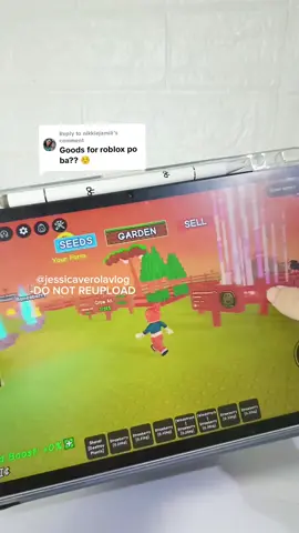 Replying to @nikkiejamili game test for redmi pad 2 sa roblox grow a garden🤍 #redmipad2 #redmipad24g  #redmipad2gametest  #redmipad2roblox  #redmipad 