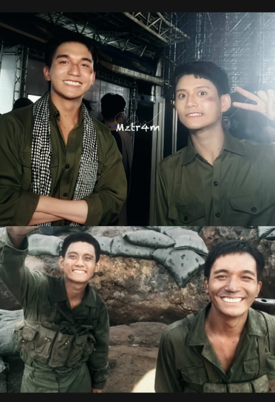 Năm ấy, có cậu bé mới mười lăm tuổi, đôi mắt vẫn trong veo như chưa từng biết đến nỗi đau. Cậu viết đơn bằng máu, chỉ để được gọi là “chiến sĩ”. Còn anh – chàng sinh viên Nhạc viện, gác lại khát vọng âm nhạc để đi về phía bom rơi đạn nổ. Họ gặp nhau giữa vùng đất rực lửa Quảng Trị, nơi mỗi ngày đều là ranh giới giữa sự sống và cái chết. Trong căn hầm nhỏ ẩm ướt, họ chia nhau nửa gói lương khô, chia nhau giấc ngủ ngắn giữa tiếng pháo dội. Một người mơ được nghe lại tiếng đàn, một người chỉ ước kịp về thăm mẹ. Nhưng chiến tranh đâu cho họ kịp ước mơ. Rồi mưa đỏ trút xuống. Dòng sông nhuộm màu máu, mang theo tuổi mười lăm rời xa bờ đất mẹ. Anh vẫn ở lại — không còn tiếng đàn, chỉ còn tiếng lòng nặng trĩu. Bởi trong cơn mưa ấy, anh đã mất đi không chỉ một đồng đội… mà là cả một phần tuổi trẻ của mình.  [ Cre nhạc , y\t : Chủ link ]  #mztr4m #FCĐìnhKhang #ĐìnhKhang #NhậtHoàng #mưađỏ 