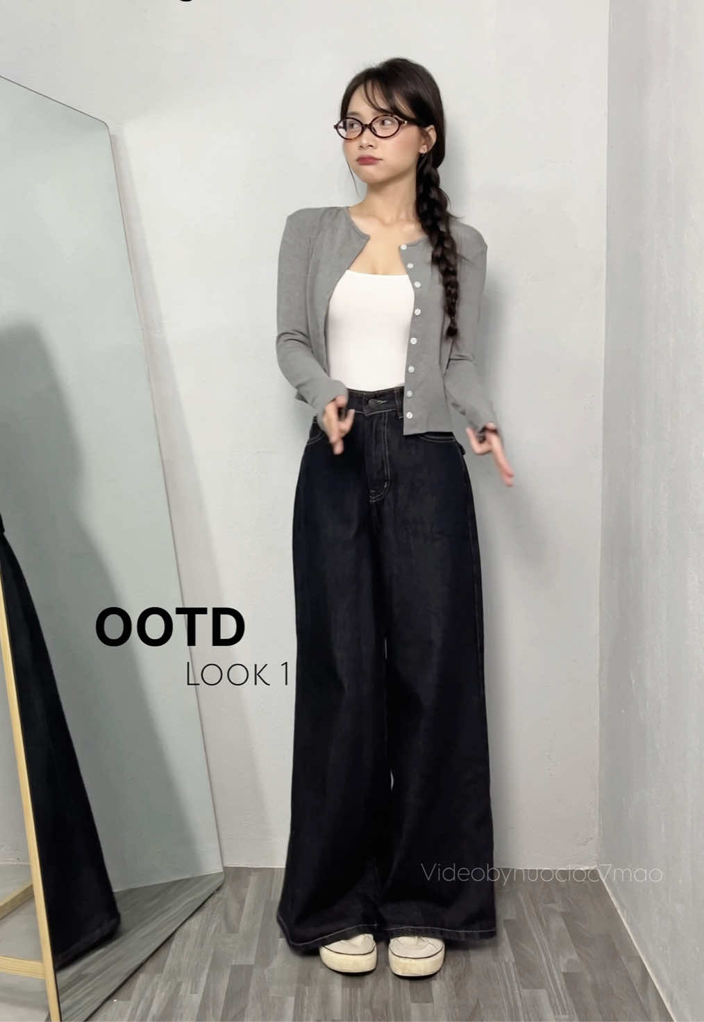 Sao mà thiếu được cardigan @Trang Clothingg  #OOTD #myoutfit #falloutfits #thudong2025 #nuocloc7mao 