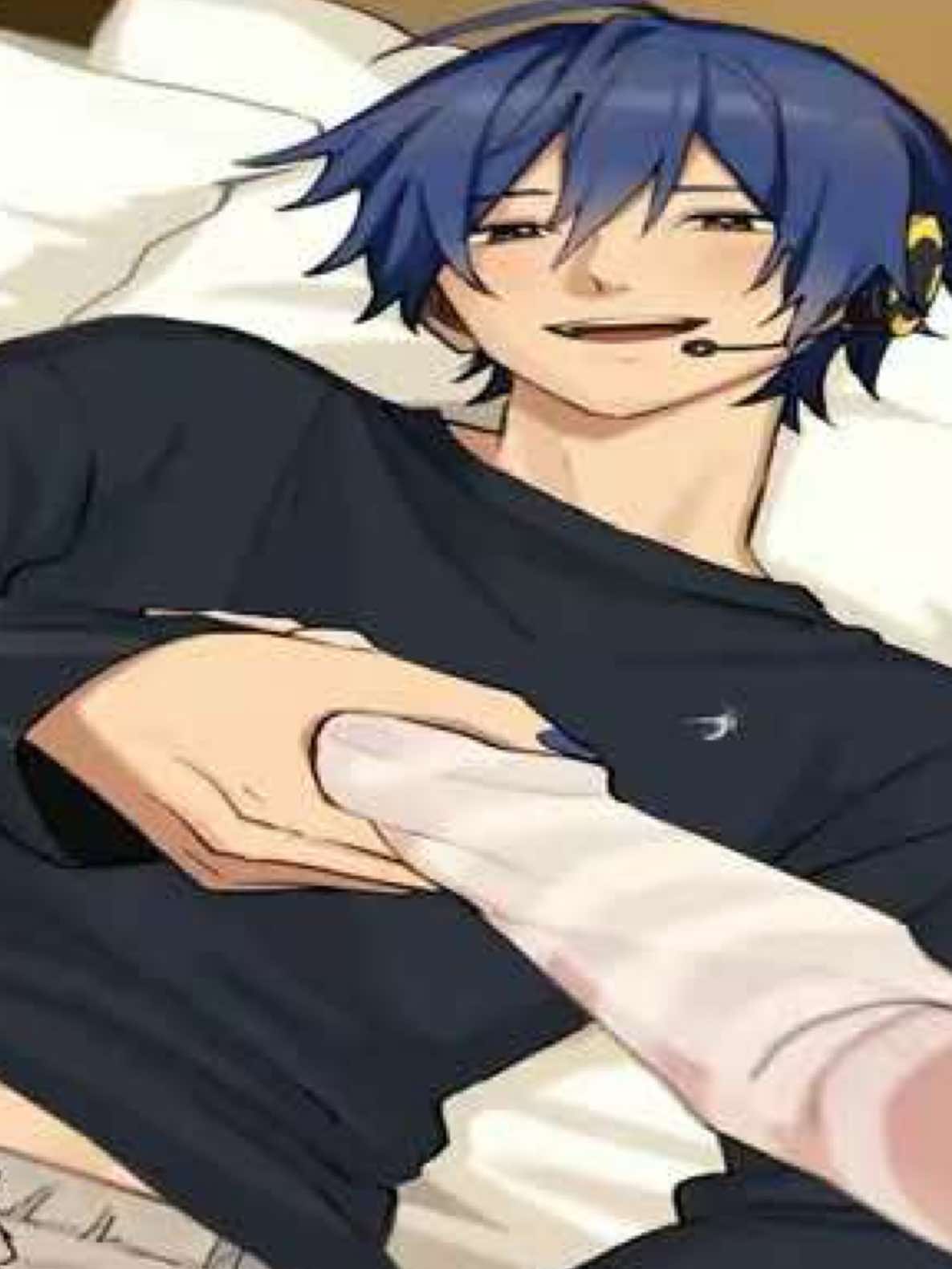 anyone wanna play pjsk together ^ #kaito#vocaloid#virtual#singer#fyp