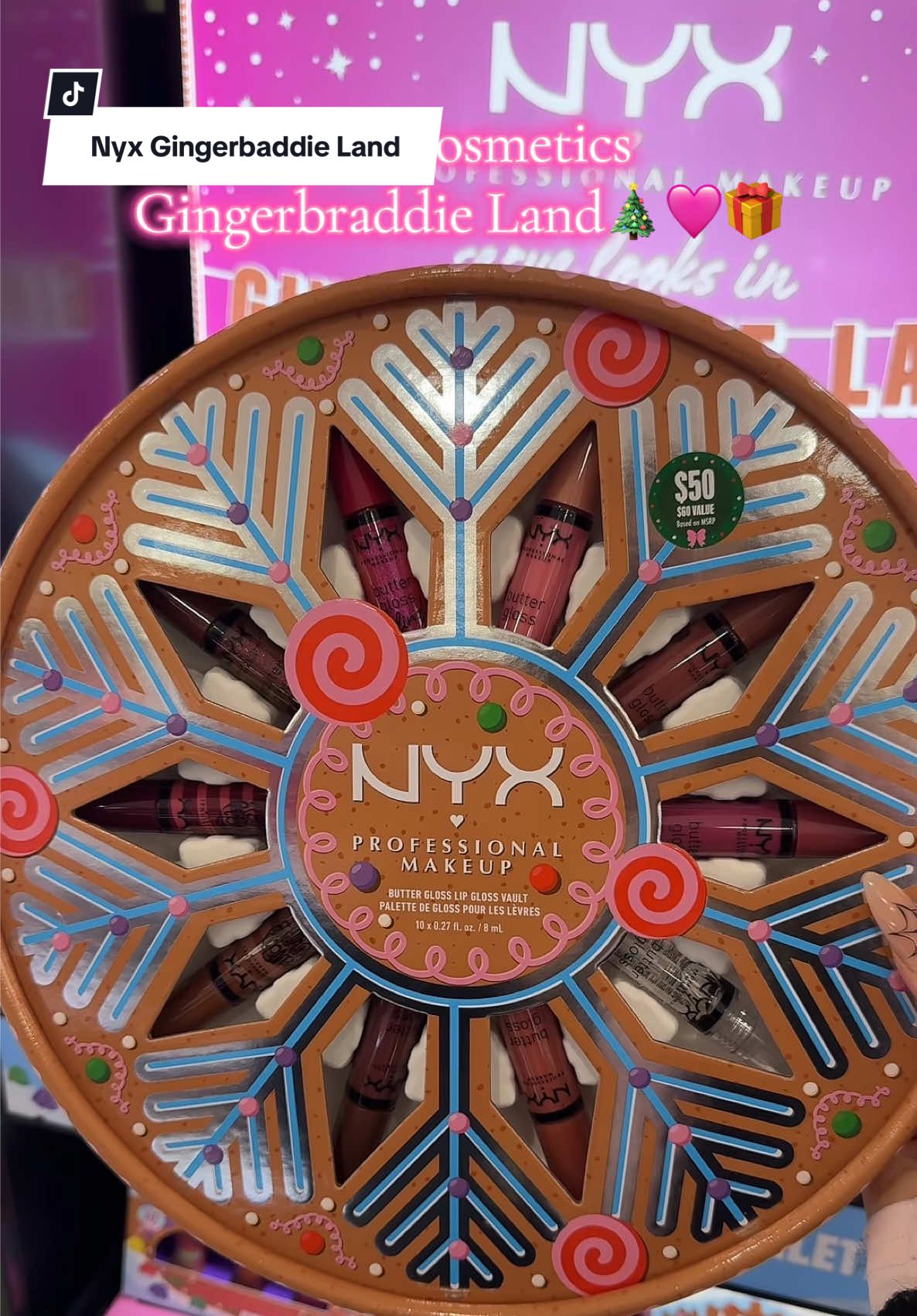 @NYX Professional Makeup Gingerbaddie Land 🎄🩷🎁 at @Ulta Beauty 🛍️🛍️ #nyxcosmetics #nyx #giftguide #ulta #ultabeauty 