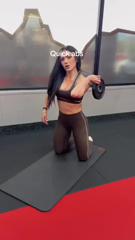 Quick abs 12-15 reps/ 30 sec plank  #TanethFit 