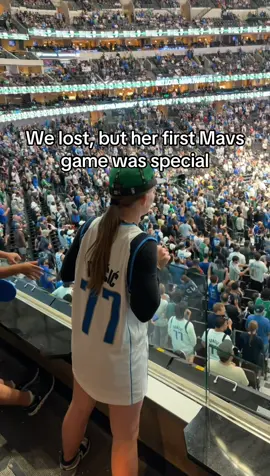 She was so hyped #mavs #daughter #watch