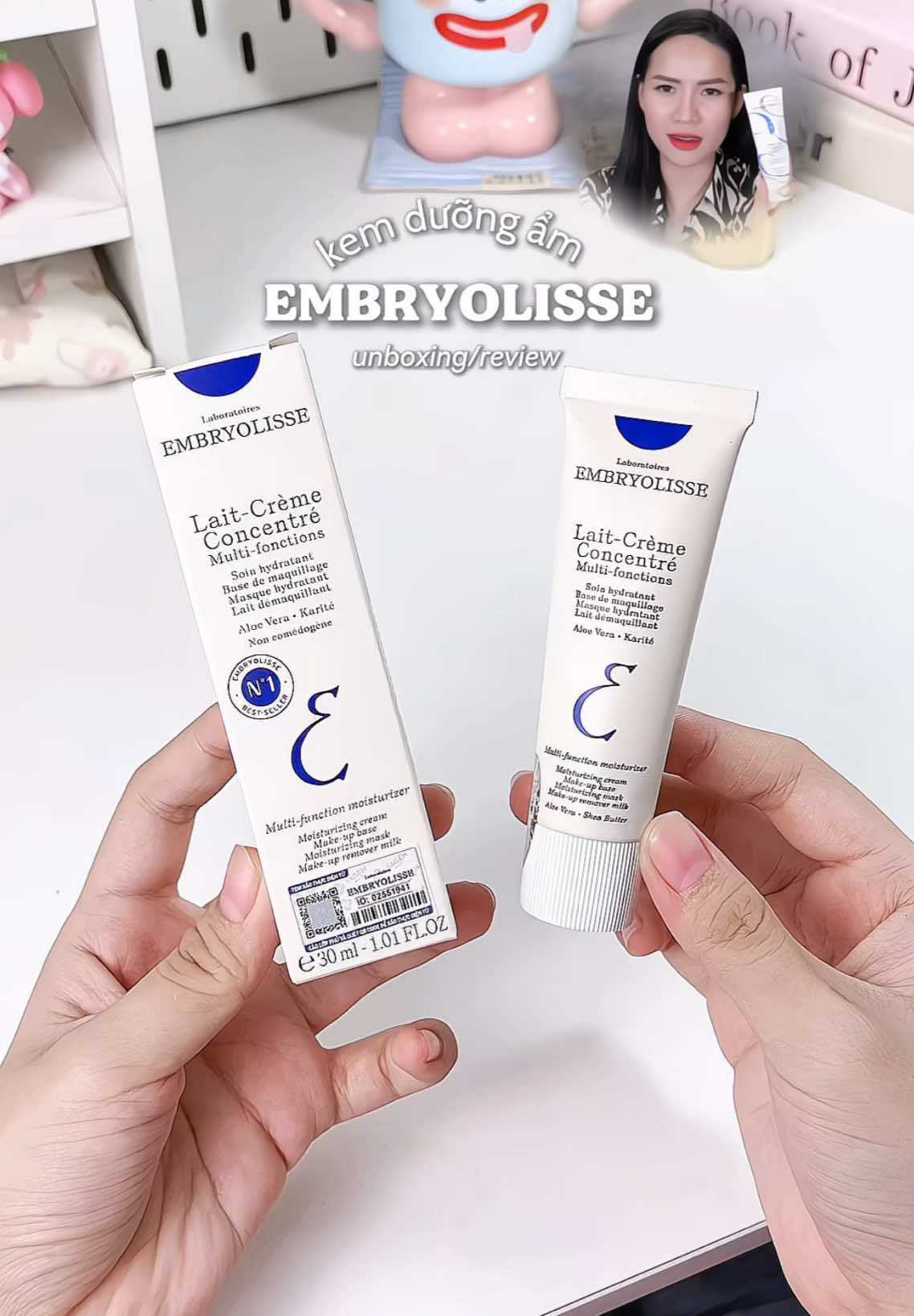 kem dưỡng ẩm embryolisse chân ái cho mấy bà đây, 6in1 lun quá đa năng 💯 #kemduong #embryolisse #kemduongam #makeup #viral 