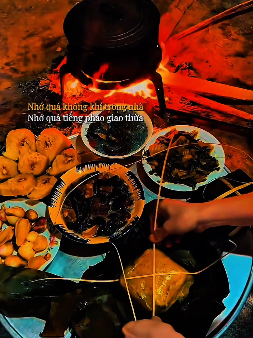 🌼🌺🧧Tết xưa không nhiều màu sắc, nhưng lại đầy hương vị của yêu thương.🌼🌼🌼 #chotet2026 #kyucngaytet #viral #Huongtetxua #venhadontet2026 