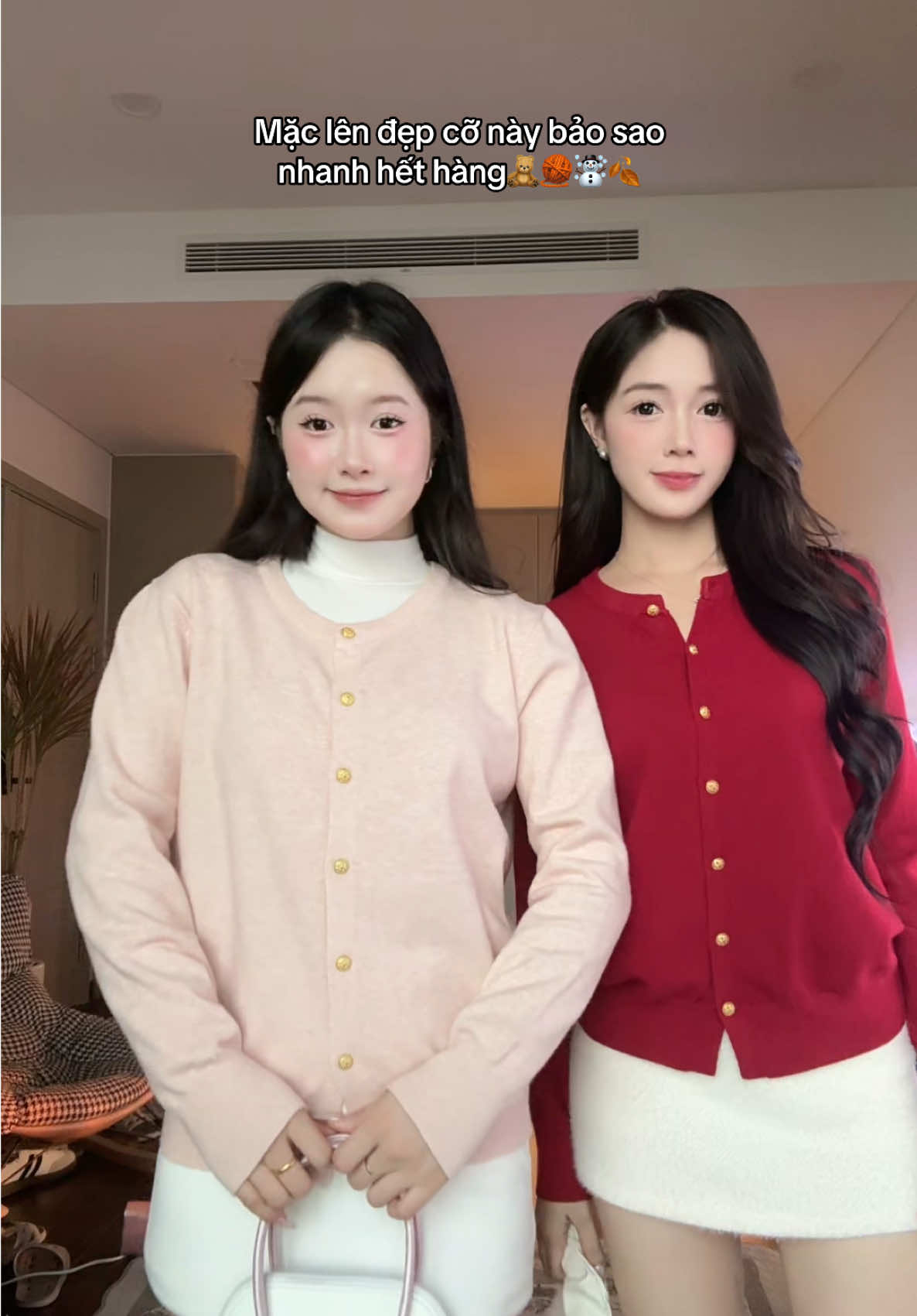 Màu nào cũng đẹp lun í #cardigan #fypシ゚ #xh 