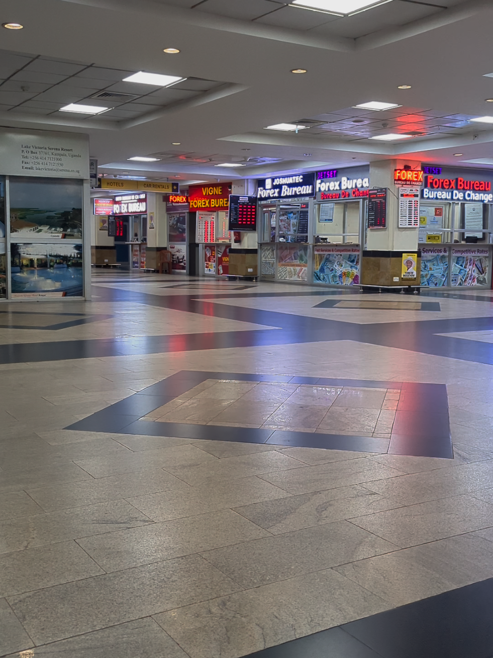 inside Entebbe international airport  #visituganda 