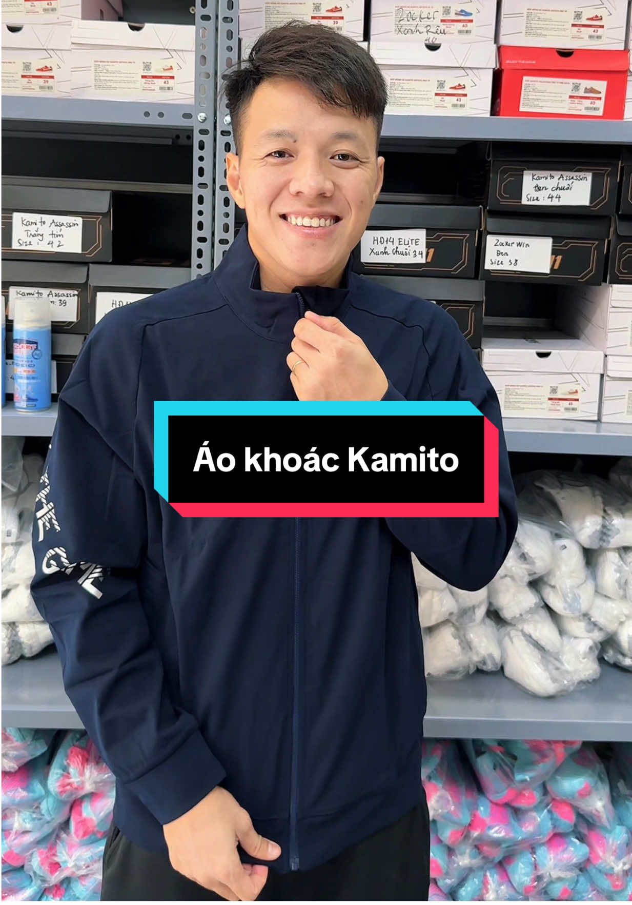 Áo khoác Kamito đang được giảm giá cực kì nhiều ae nhé 😍 #muataitiktok #longthosport #thethao247 #kamito 