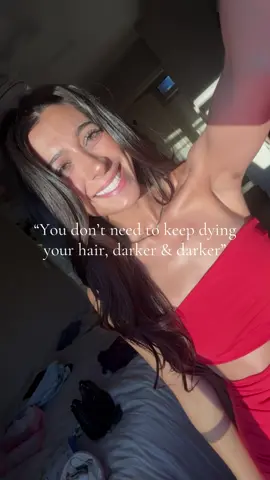 From blonde to brown to blackkk  & now I can’t stop going dark anytime I see it lighten up! 