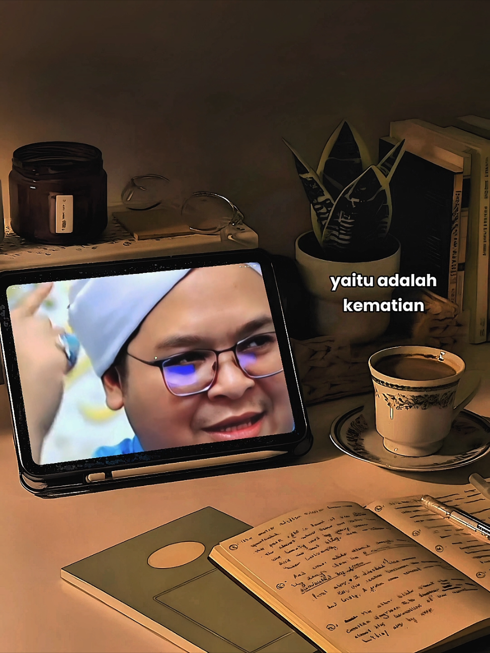 11.54 | cuma satu yang kita tunggu di dunia ini yaitu kematian 💫 #ustadzilhamhumaidi #dakwah #islam #hijrah #fyp 